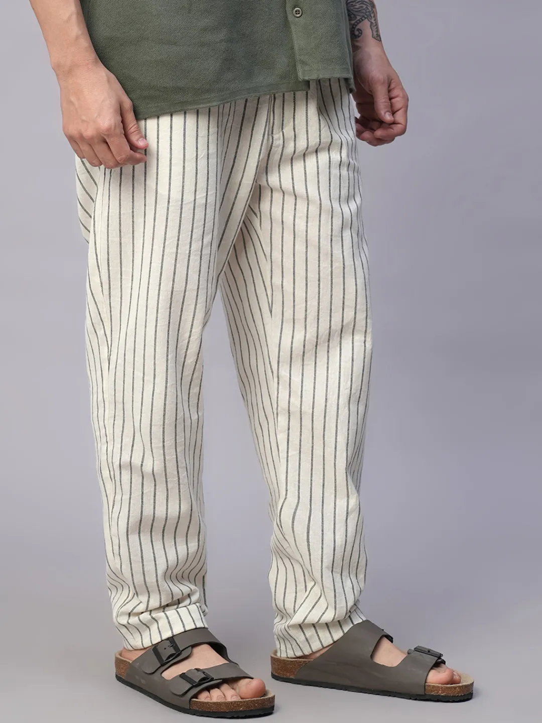 Cottonworld Regular Fit | Casual^Men's 100% Cotton Regular Fit Drawstring Summer Pants