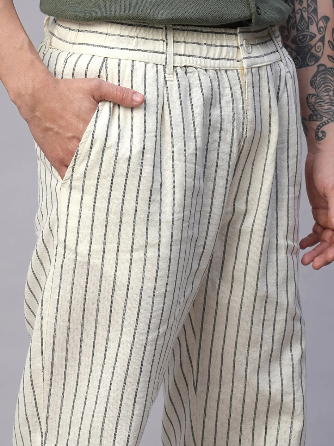 Cottonworld Regular Fit | Casual^Men's 100% Cotton Regular Fit Drawstring Summer Pants