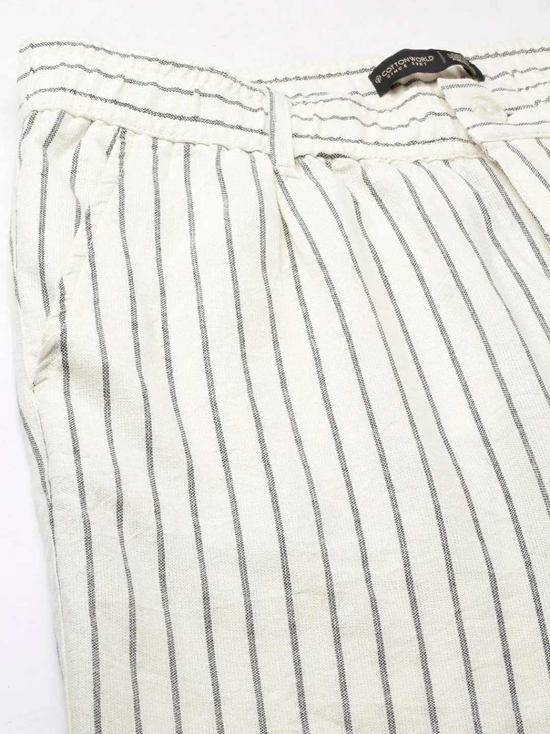 Cottonworld Regular Fit | Casual^Men's 100% Cotton Regular Fit Drawstring Summer Pants