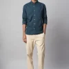 Women Cottonworld Solid | Solid^Men's 100% Cotton Regular Fit Shirt