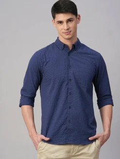 Women Cottonworld Solid | Solid^Men's 100% Cotton Regular Fit Shirt