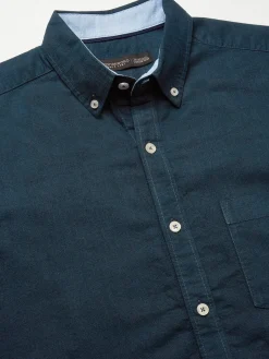 Women Cottonworld Solid | Solid^Men's 100% Cotton Regular Fit Shirt
