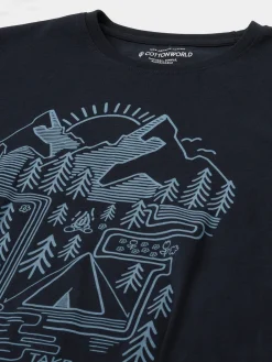 Cottonworld Regular Fit | Basic^Men's 100% Cotton Regular Fit Tshirt