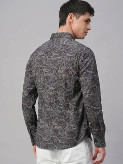 Women Cottonworld Print | Print^Men's 100% Cotton Slim Fit Shirt
