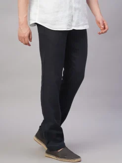 Cottonworld 100% Linen Pants | 100% Linen Pants^Men's 100% Linen Regular Fit Pant