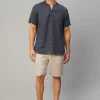 Women Cottonworld 100% Linen Shirts | 100% Linen Shirts^Men's 100% Linen Slim Fit Shirt