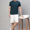 Cottonworld Men | Regular Fit^Men's Cotton Bamboo Elastane Regular Fit Tshirt