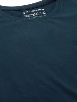 Cottonworld Men | Regular Fit^Men's Cotton Bamboo Elastane Regular Fit Tshirt
