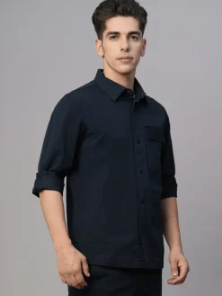 Cottonworld Jackets^Men's Cotton Elastane Regular Fit Jacket