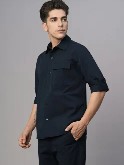Cottonworld Jackets^Men's Cotton Elastane Regular Fit Jacket