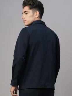 Cottonworld Jackets^Men's Cotton Elastane Regular Fit Jacket