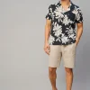 Women Cottonworld Print | Print^Men's Cotton Flax Loose Fit Printed Shirt