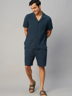 Women Cottonworld Solid | Solid^Men's Cotton Loose Fit Shirt