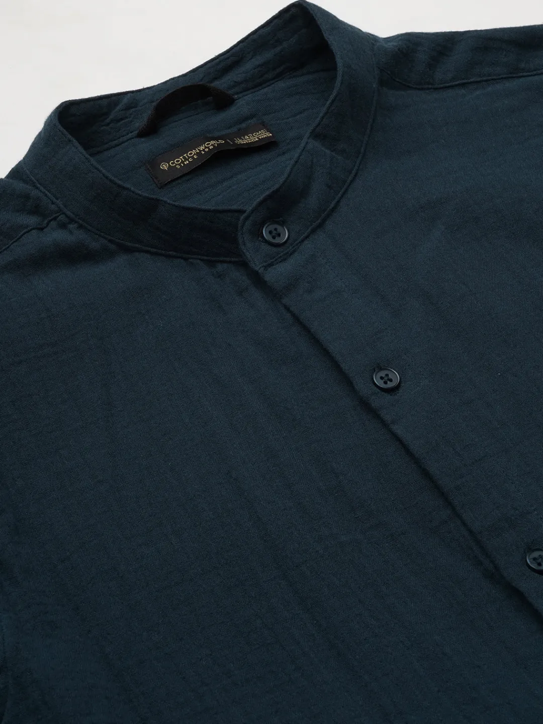 Women Cottonworld Solid | Solid^Men's Cotton Loose Fit Shirt
