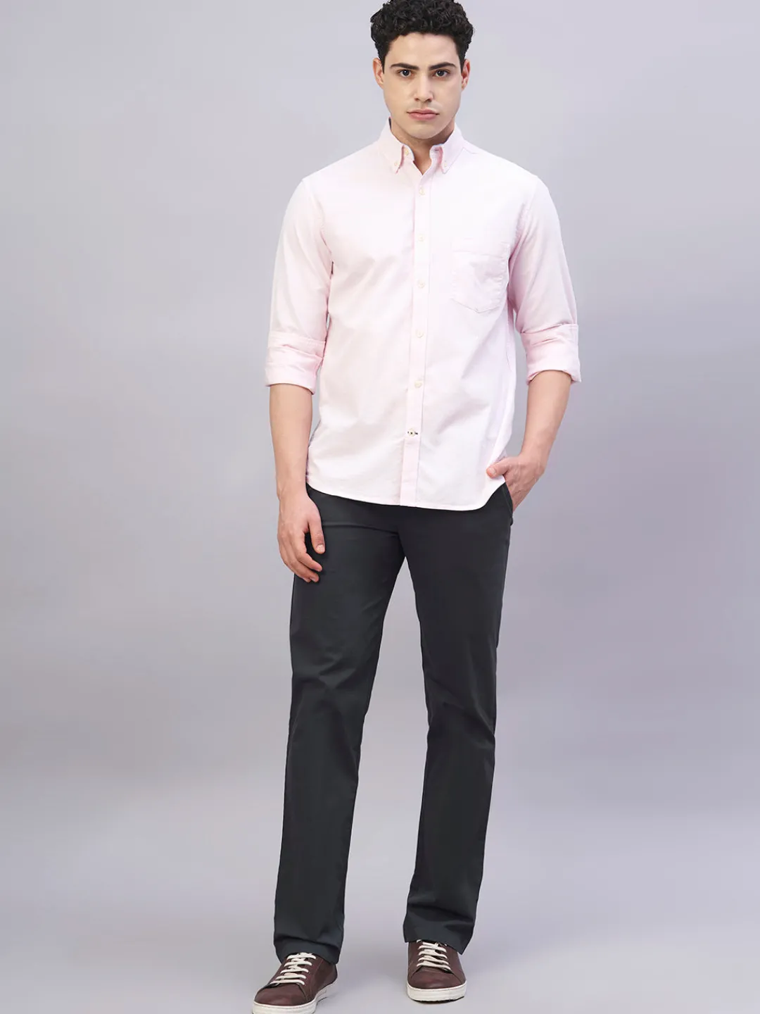 Cottonworld Regular Fit | Casual^Men's Cotton Lycra Regular Fit Pant