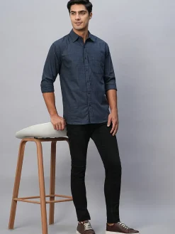 Women Cottonworld Checkered | Checkered^Men's Cotton Regular Fit Checked Shirt