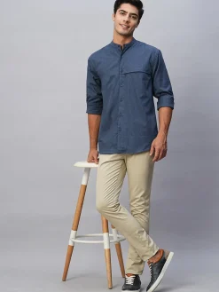 Women Cottonworld Solid | Solid^Men's Cotton Regular Fit Shirt