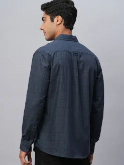 Women Cottonworld Checkered | Checkered^Men's Cotton Regular Fit Checked Shirt