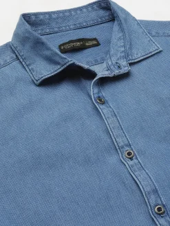 Women Cottonworld Solid | Solid^Men's Cotton Slim Fit Shirt