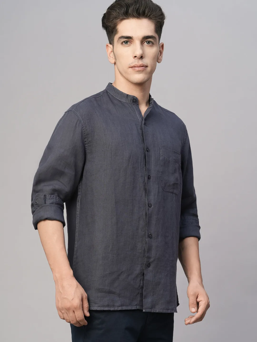 Women Cottonworld Shirts | Shirts^Men's Linen Regular Fit Shirt