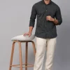Women Cottonworld Striped | Striped^Men's Cotton Slim Fit Striped Shirt