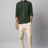Women Cottonworld Solid | Solid^Men's 100% Cotton Regular Fit Shirt