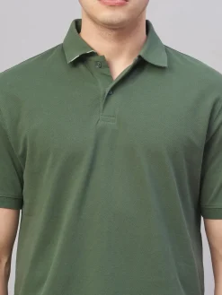 Cottonworld Regular Fit | Polo^Men's 100% Cotton Regular Fit Tshirt