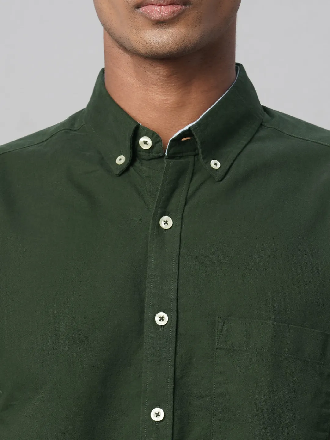 Women Cottonworld Solid | Solid^Men's 100% Cotton Regular Fit Shirt