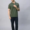 Cottonworld Men | Regular Fit^Men's Cotton Bamboo Elastane Regular Fit Tshirt