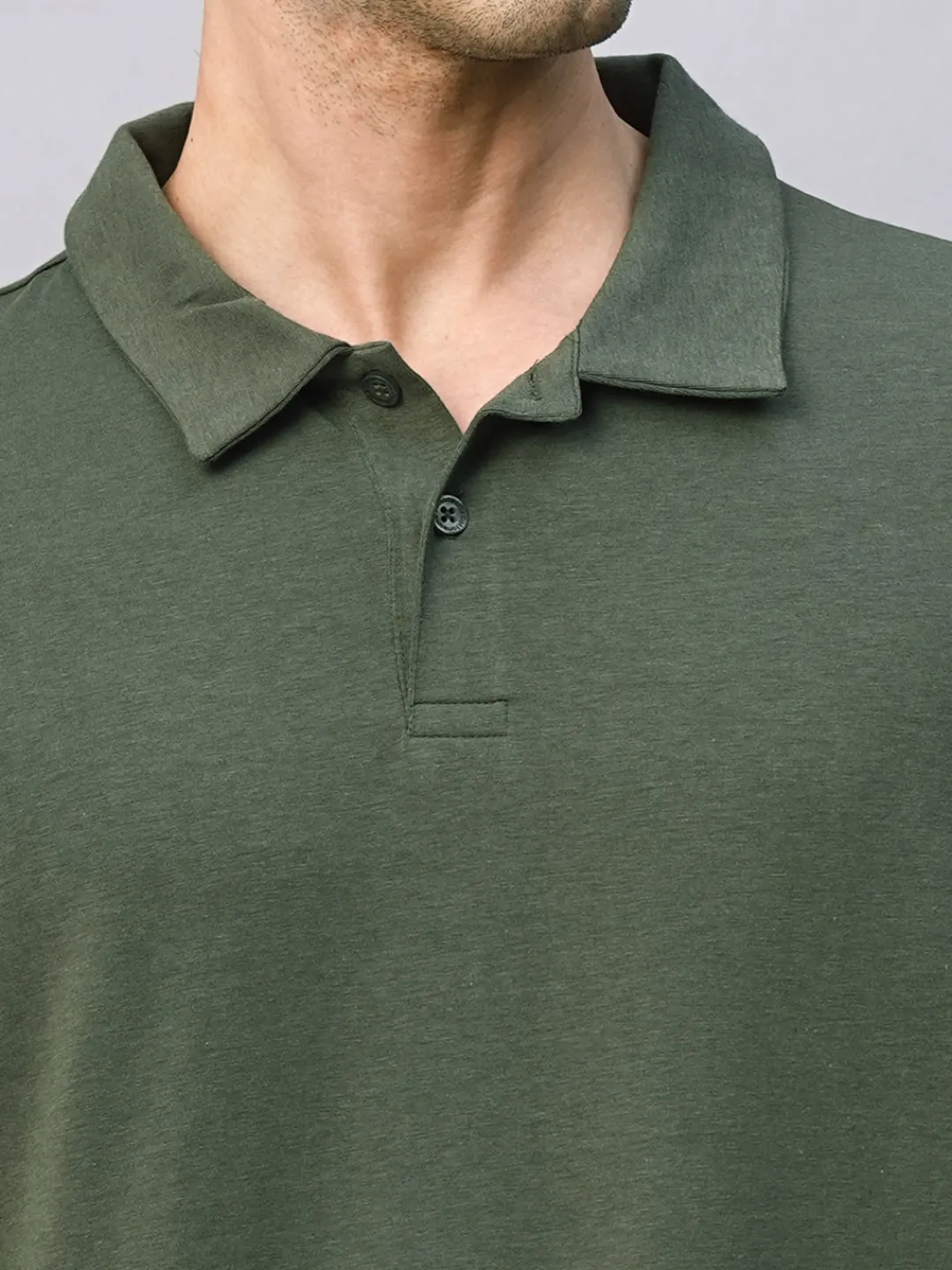 Cottonworld Men | Regular Fit^Men's Cotton Bamboo Elastane Regular Fit Tshirt