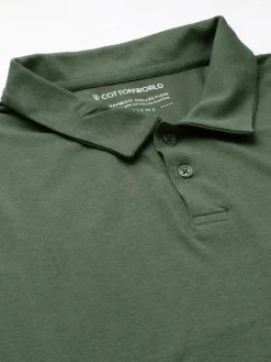 Cottonworld Men | Regular Fit^Men's Cotton Bamboo Elastane Regular Fit Tshirt