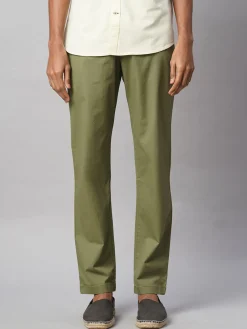 Cottonworld Regular Fit^Men's Cotton Lycra Regular Fit Pant