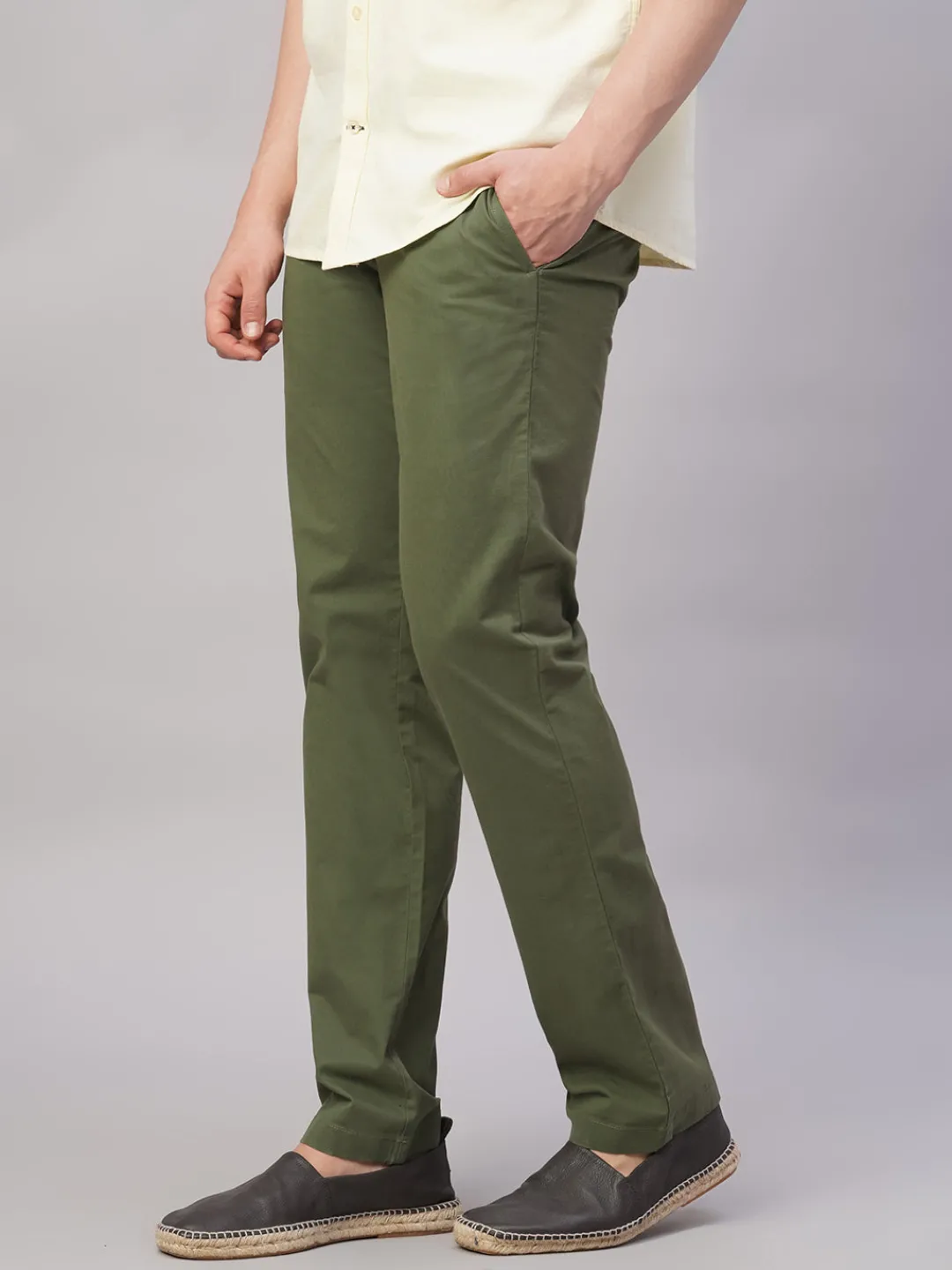 Cottonworld Regular Fit | Casual^Men's Cotton Lycra Regular Fit Pant