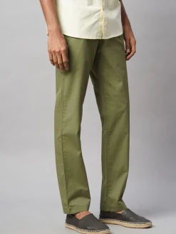 Cottonworld Regular Fit^Men's Cotton Lycra Regular Fit Pant