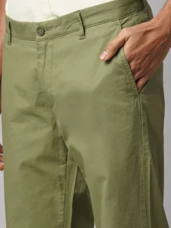 Cottonworld Regular Fit^Men's Cotton Lycra Regular Fit Pant