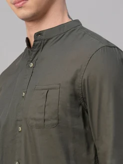 Women Cottonworld Solid | Solid^Men's Cotton Modal Regular Fit Shirt
