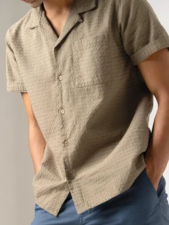 Women Cottonworld Solid | Solid^Men's Cotton Regular Fit Shirt