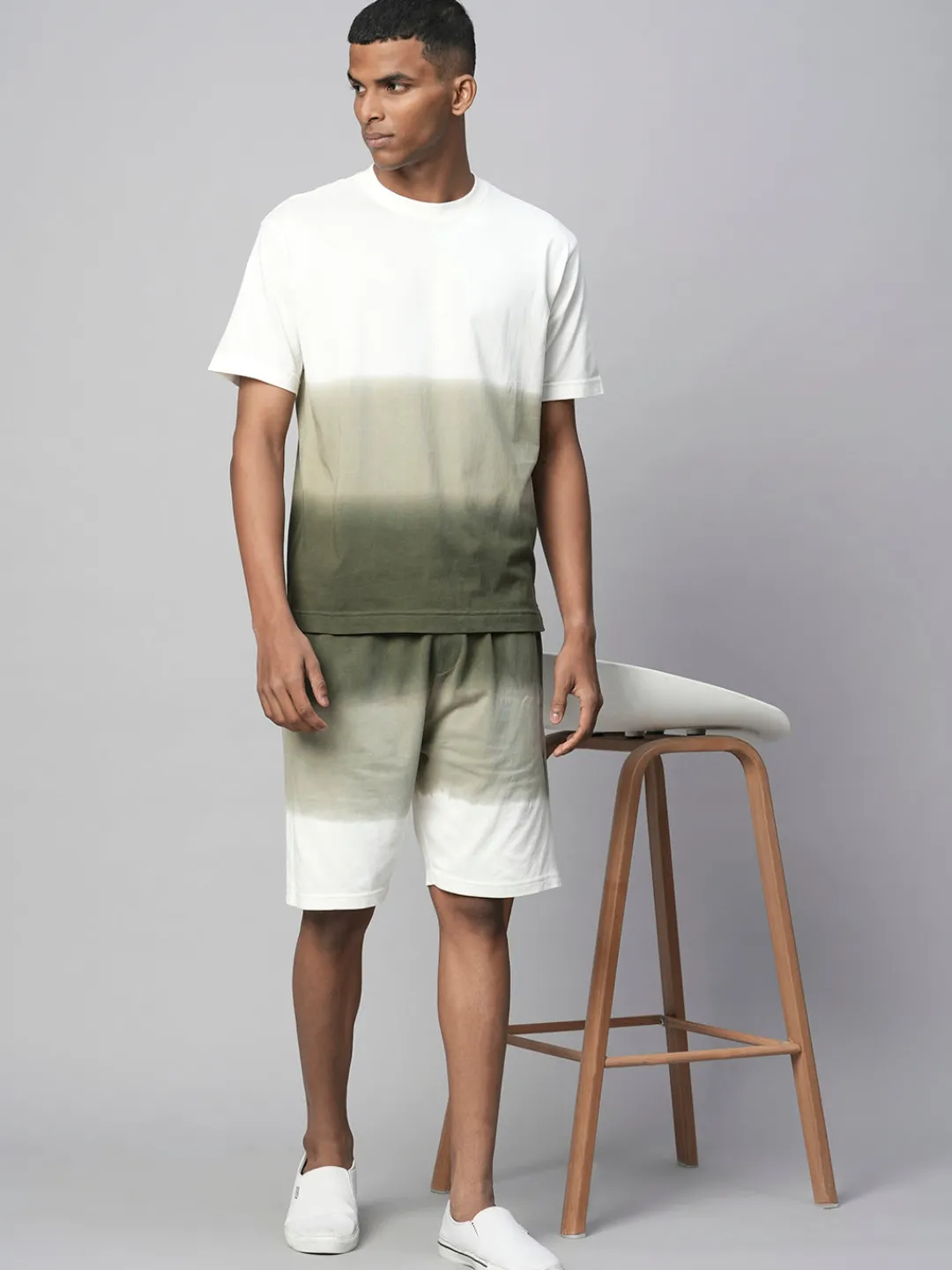 Cottonworld Mens Co-Ord Sets^Men's Cotton Regular Fit Shorts