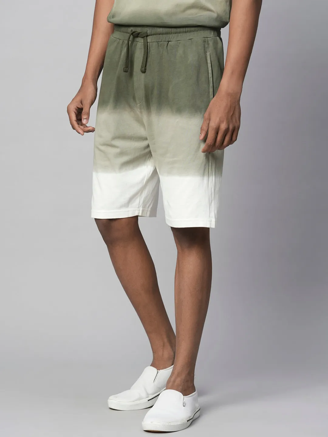 Cottonworld Mens Co-Ord Sets^Men's Cotton Regular Fit Shorts