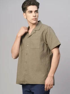 Women Cottonworld Solid | Solid^Men's Cotton Regular Fit Shirt
