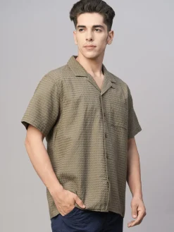Women Cottonworld Solid | Solid^Men's Cotton Regular Fit Shirt