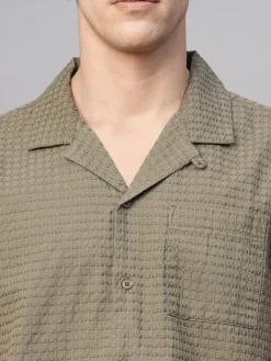 Women Cottonworld Solid | Solid^Men's Cotton Regular Fit Shirt