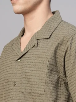Women Cottonworld Solid | Solid^Men's Cotton Regular Fit Shirt