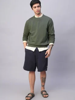 Cottonworld Men | Regular Fit^Men's Organic Cotton Regular Fit Sweatshirt