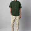 Women Cottonworld Solid | Solid^Men's Oxford 100% Cotton Regular Fit Shirt