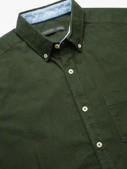 Women Cottonworld Solid | Solid^Men's Oxford 100% Cotton Regular Fit Shirt