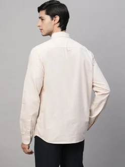Women Cottonworld Solid | Solid^Men's Oxford Cotton Regular Fit Shirt