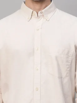 Women Cottonworld Solid | Solid^Men's Oxford Cotton Regular Fit Shirt