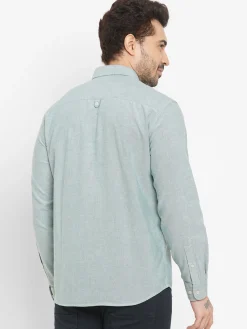 Women Cottonworld Solid | Solid^Men's Oxford Cotton Regular Fit Shirt
