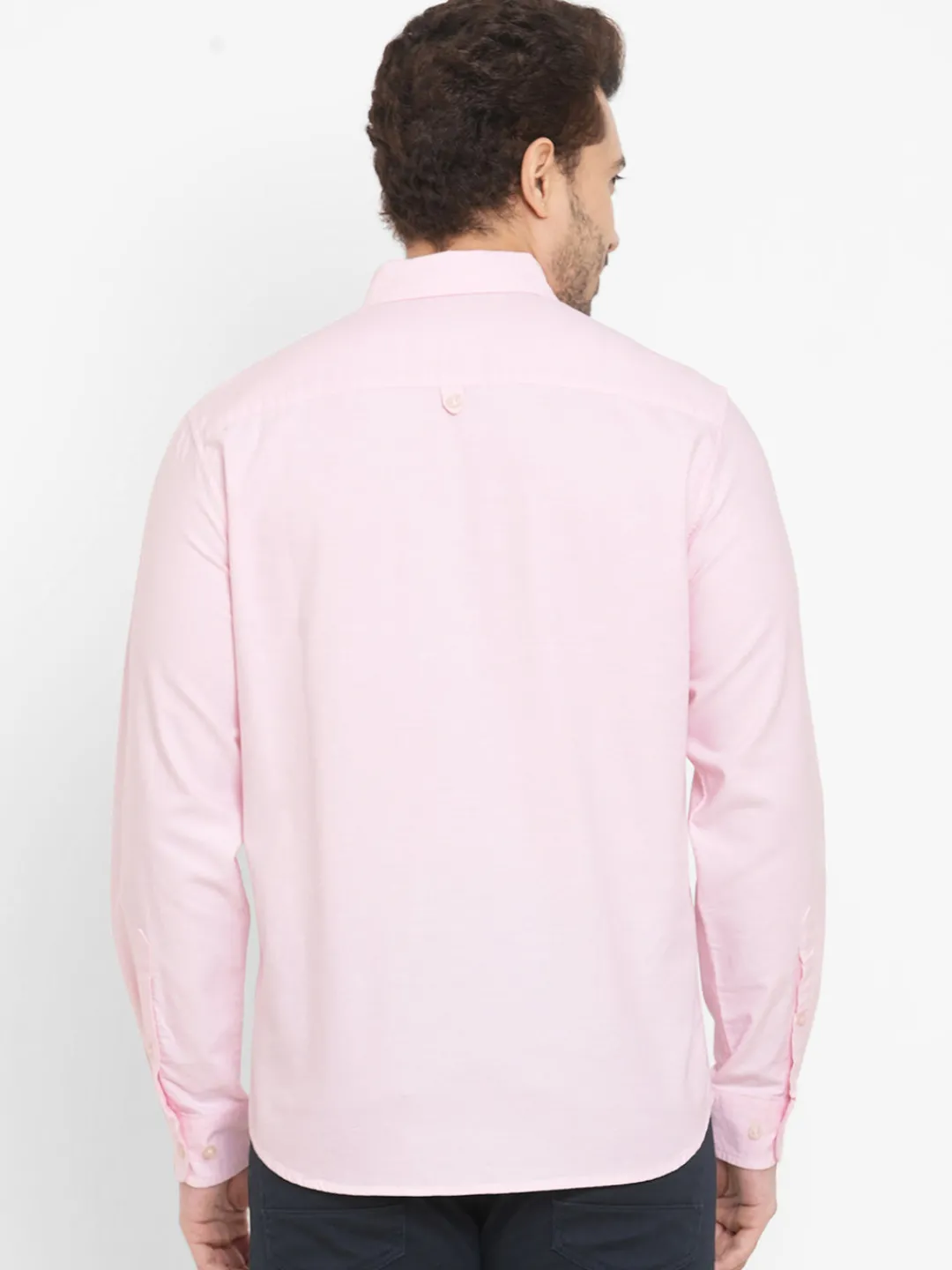 Women Cottonworld Solid | Solid^Men's Oxford Cotton Regular Fit Shirt